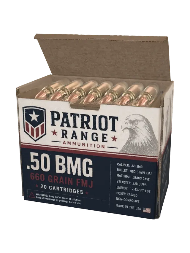 3D model for Patriot Range .50 BMG Ammunition Box