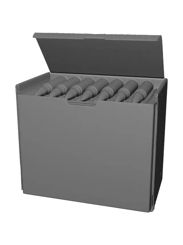 3D model for Patriot Range .50 BMG Ammunition Box