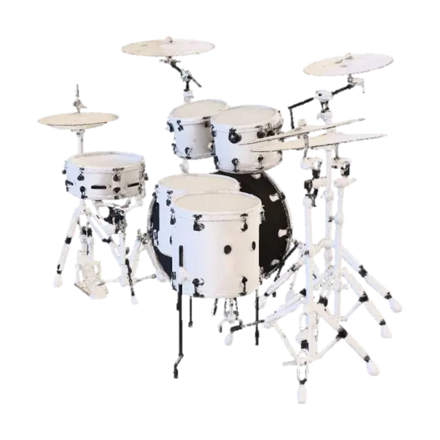 DW Performance Series 5-piece Shell Pack - Black Diamond 3D model, vytvořený pomocí AI