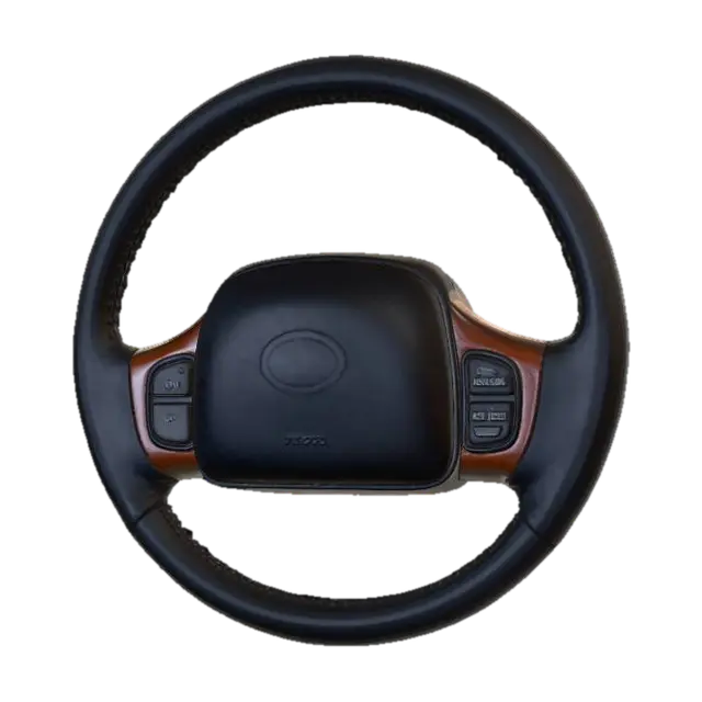 90s Sedan Interior Steering Wheel 3D model, vytvořený pomocí AI