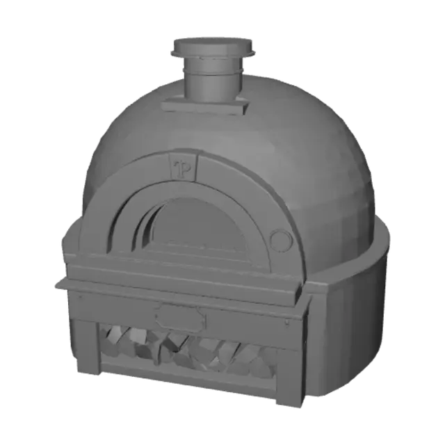 3D model for Napoli Brick Wood-Fired Pizza Oven