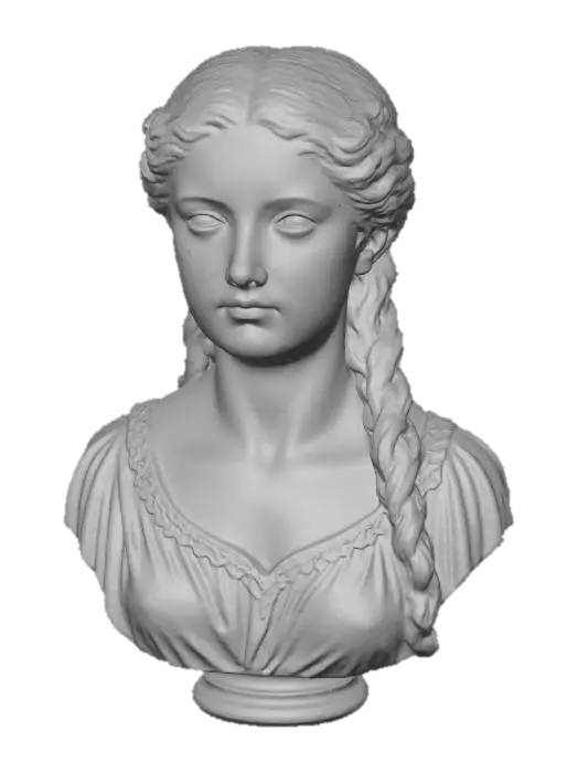 3D model for Marble bust
