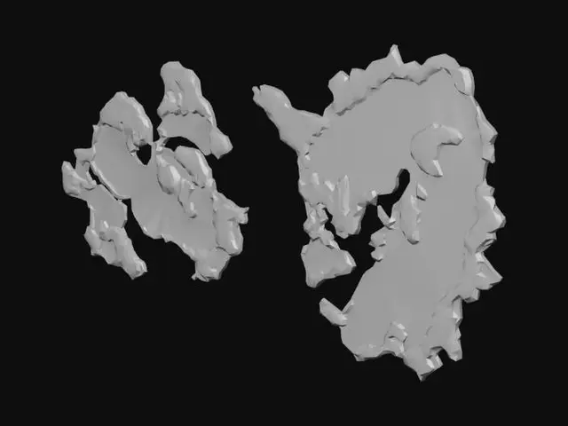 3D model for Twin Archipelago: Verdant and Desert Realms