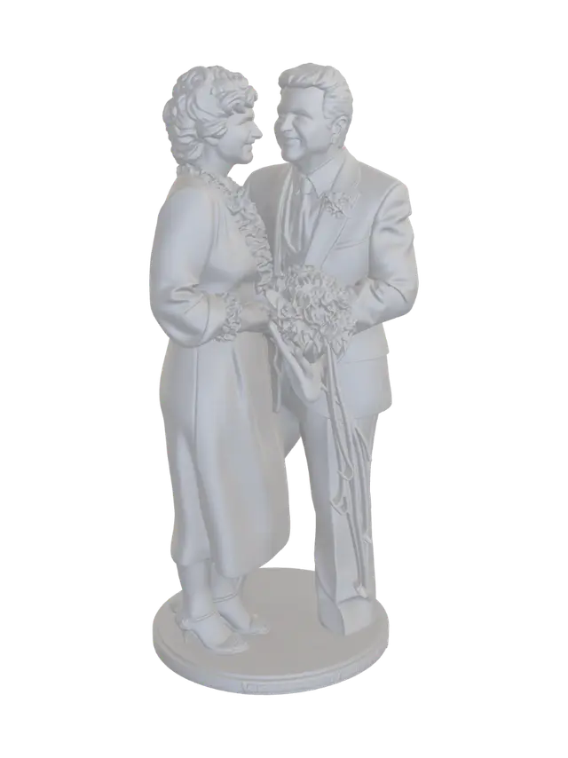 3D model for Wedding Portrait