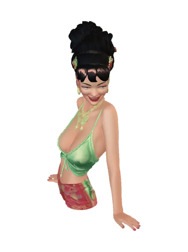 3D model for Tropical Temptation at the Bar