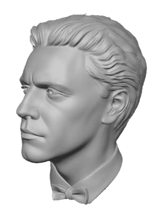 3D model for Contemplative Man