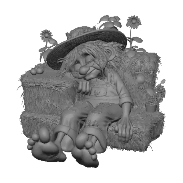3D model for Hay Bale Nap