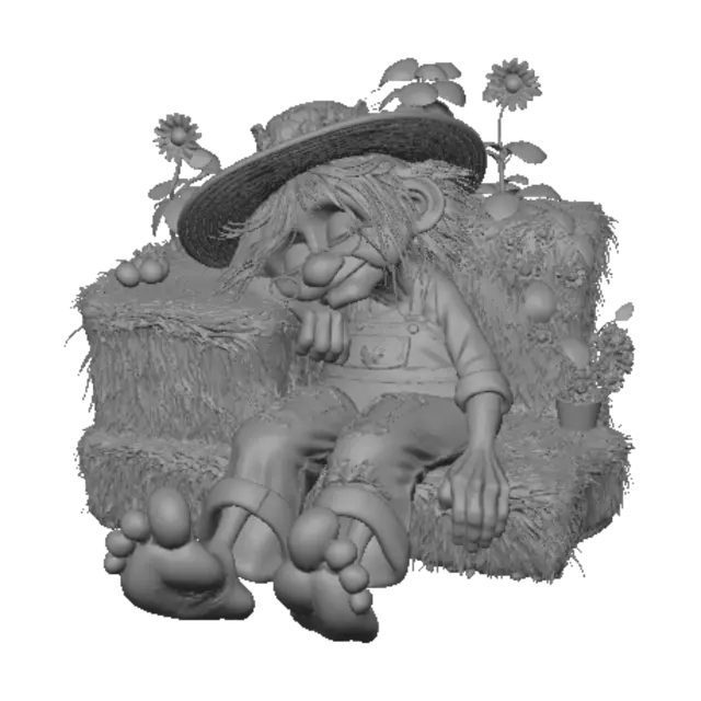 3D model for Hay Bale Nap