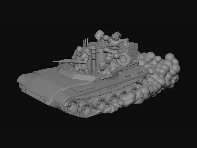 3D model for Dust and Steel Assault