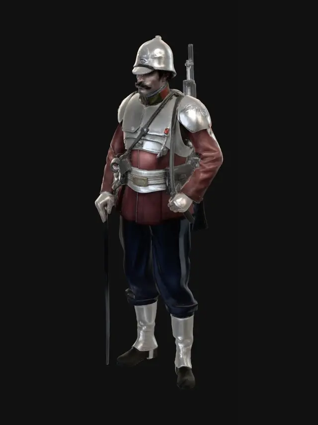 3D model for Pretorian Guard