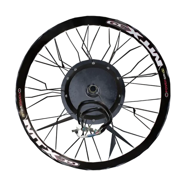 Electric Hub Wheel 3D model, vytvořený pomocí AI