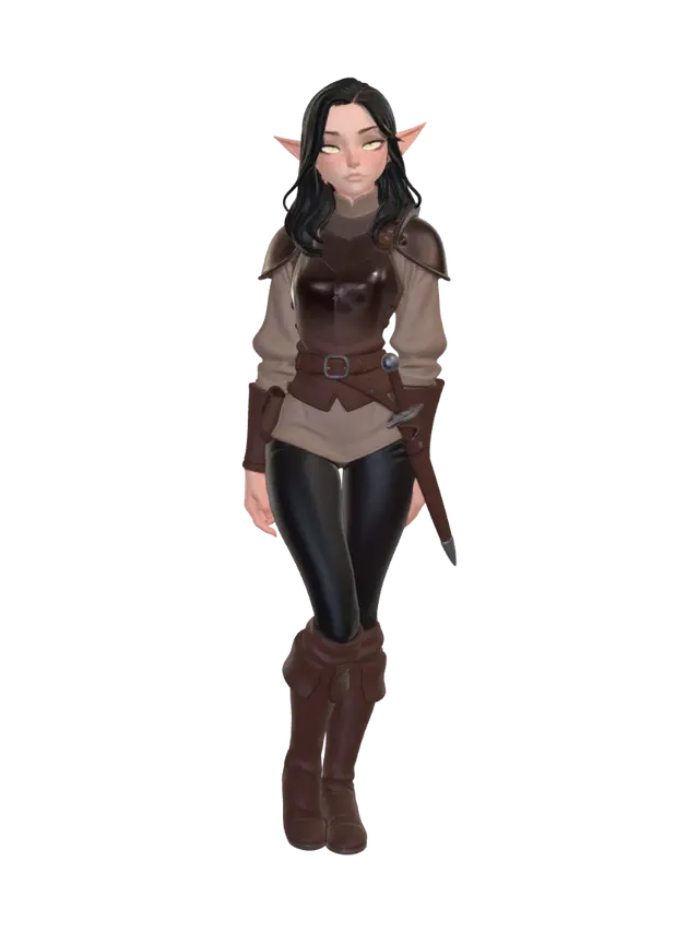 3D model for Mistbound Guardian