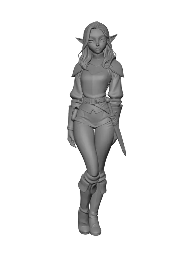 3D model for Mistbound Guardian