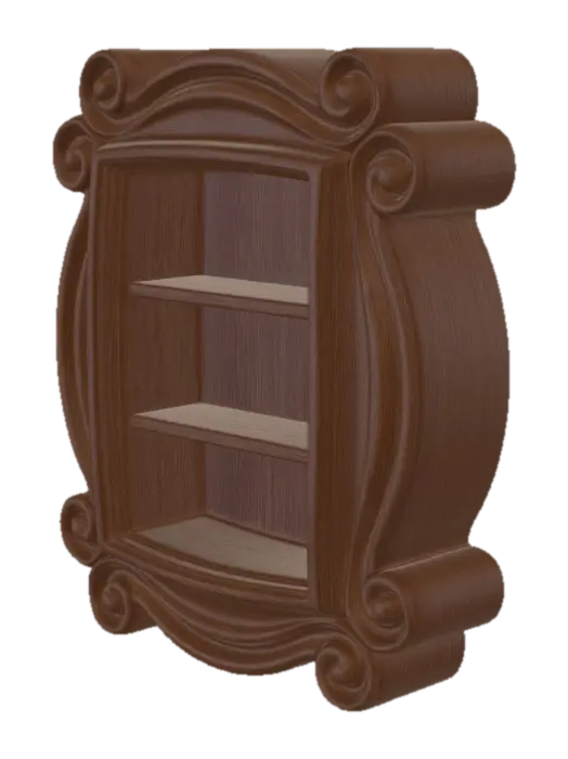 friends movel - Crossover 3D model, vytvořený pomocí AI