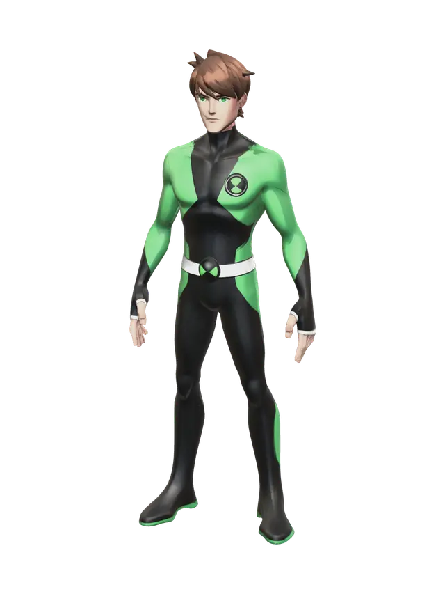 Realistic Ben 10 - Ben10 3D model, vytvořený pomocí AI