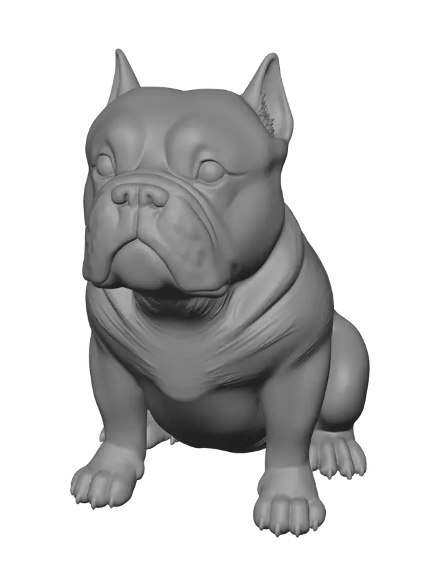 3D model for Bandit Bulldog