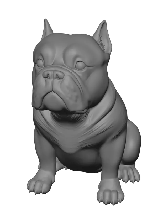 3D model for Bandit Bulldog
