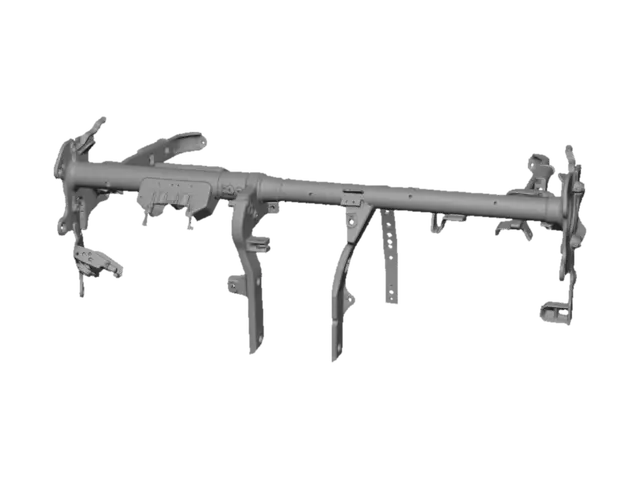 3D model for Car seat frame and mounting brackets