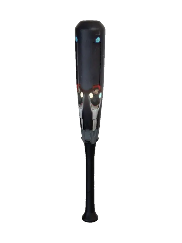 Tech Bat Futuristic Baseball Bat 3D model, vytvořený pomocí AI