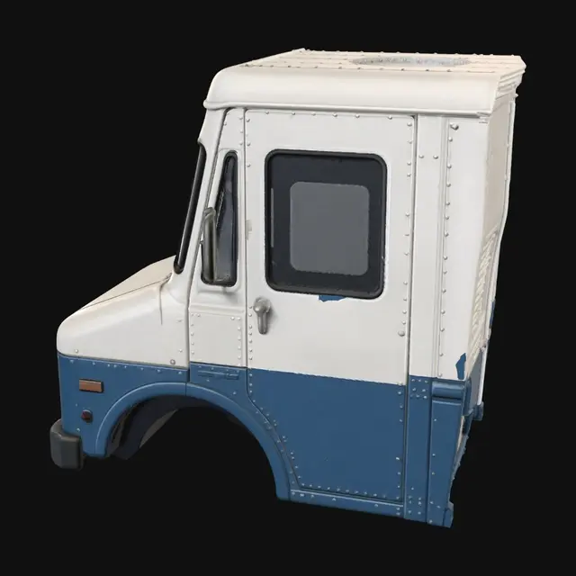 3D model for Two-Tone Truck Cab