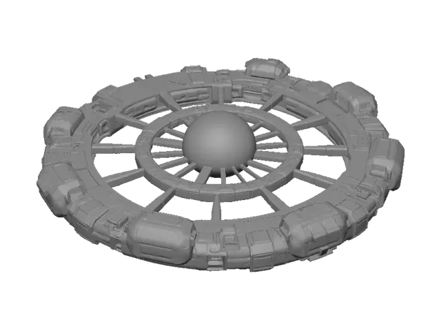 3D model for Solar Gate Ring