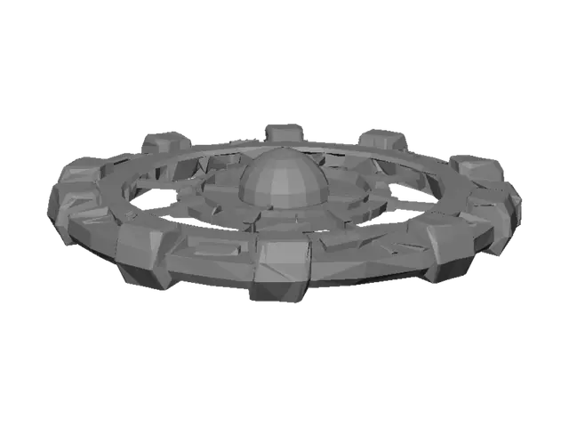 3D model for Solar Gate Ring