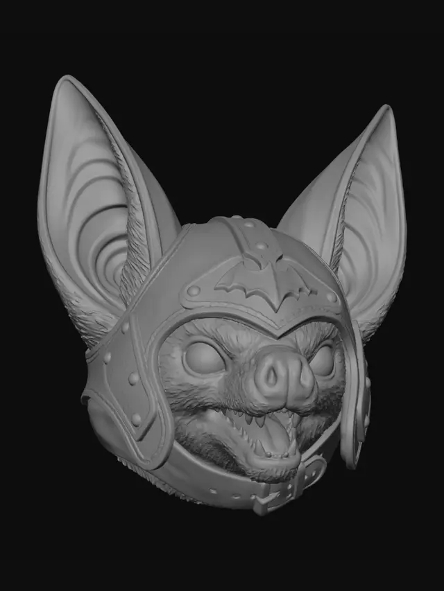 3D model for Armored Nightbat