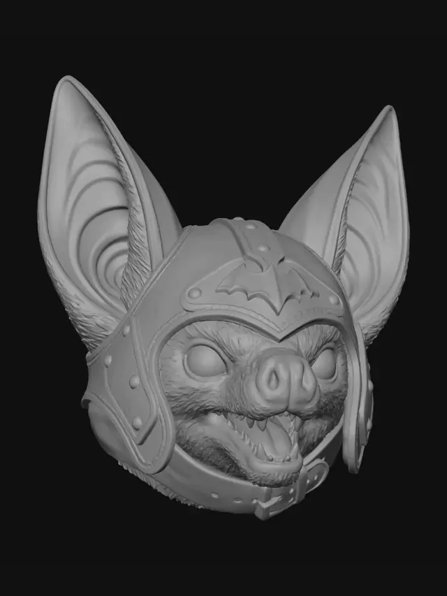 3D model for Armored Nightbat