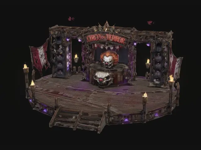 3D model for Circus of Terror