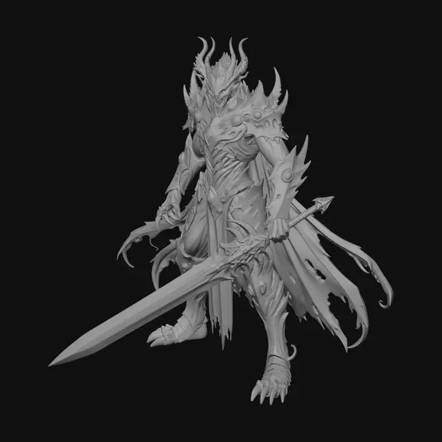 3D model for Voidblade Sovereign