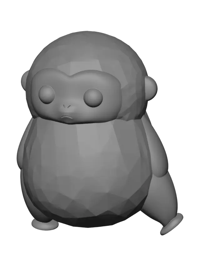 3D model for Stylized Gorilla Tag Cosmetics