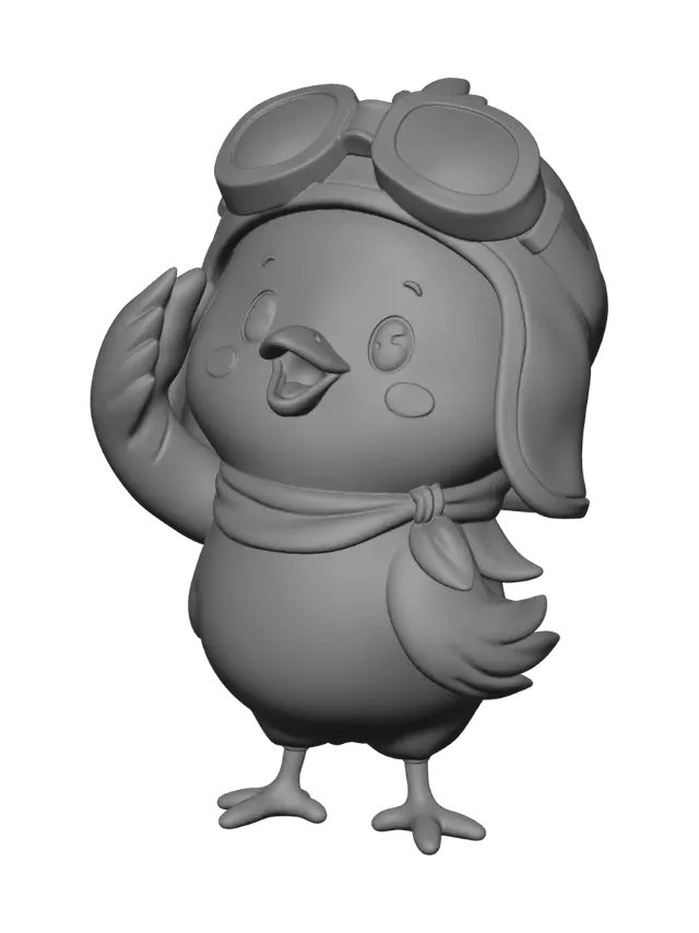 3D model for Aviator Chick