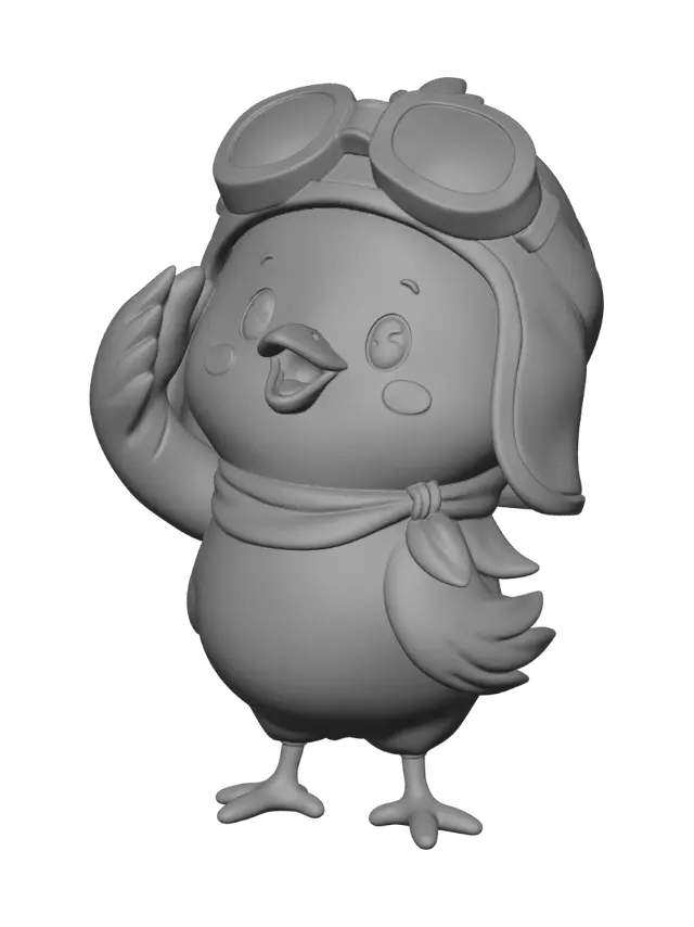3D model for Aviator Chick