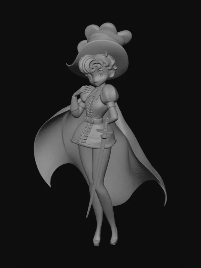 3D model for Princess on Stage