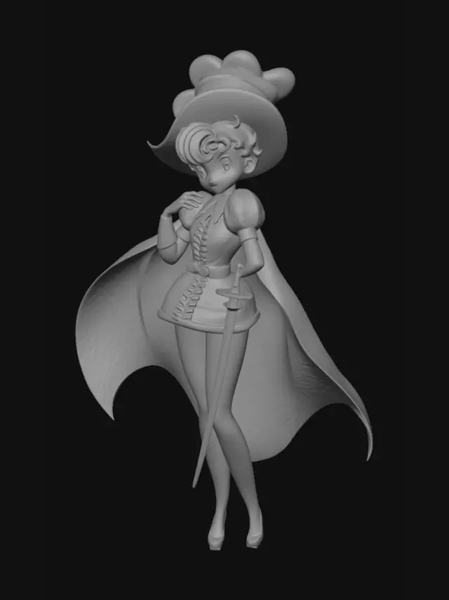 3D model for Princess on Stage