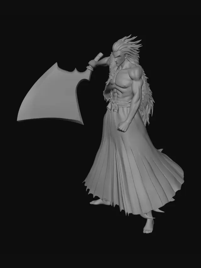 3D model for Red Oni Reaper