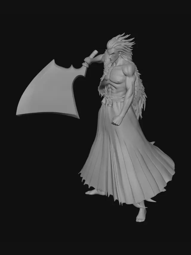 3D model for Red Oni Reaper