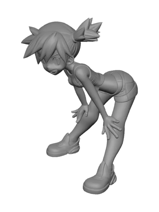 3D model for Stretching Athlete