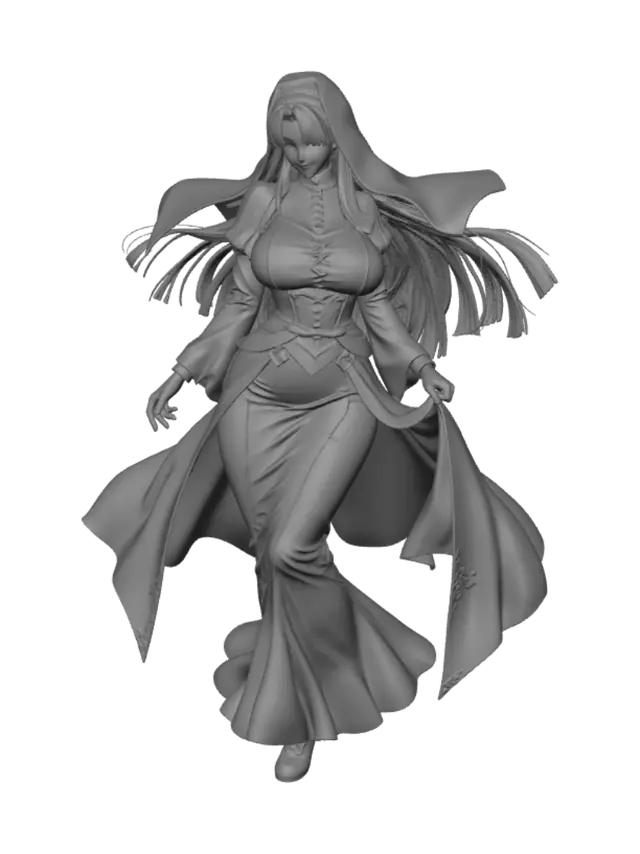3D model for Gothic Benediction