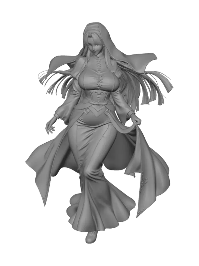 3D model for Gothic Benediction