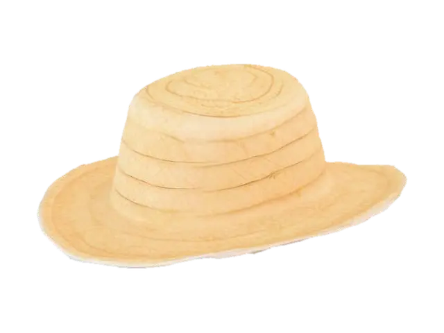 Straw Hat Spiral - Sombrero 3D model, vytvořený pomocí AI