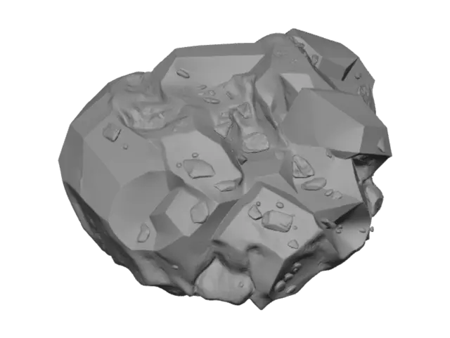 3D model for make an ore with colors