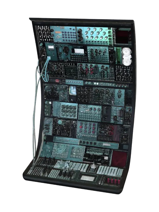 3D model for Neon Modular Synthesizer Rack