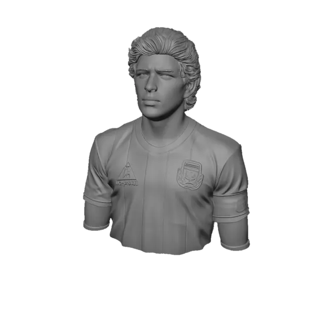 3D model for Argentina Captain Portrait
