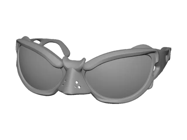 Sunflare Shield Sunglasses - Copa-3D-modell, genererad av AI