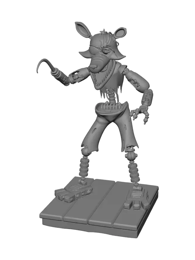 3D model for Fantasy Withered Foxy