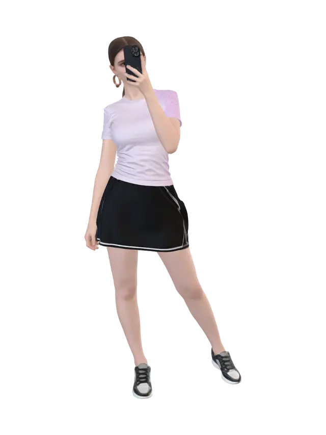 3D model for Purple Gym Reflections