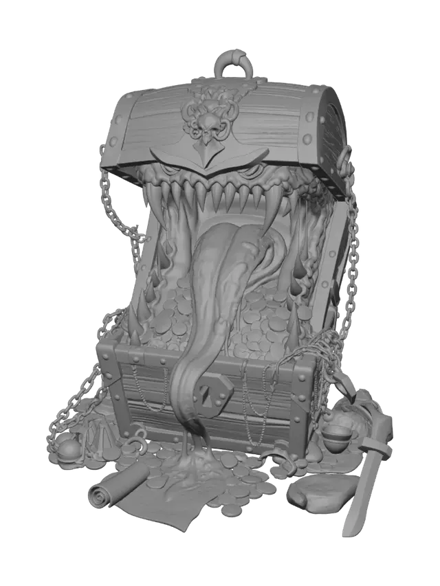 3D model for Dragon's Maw Hoard
