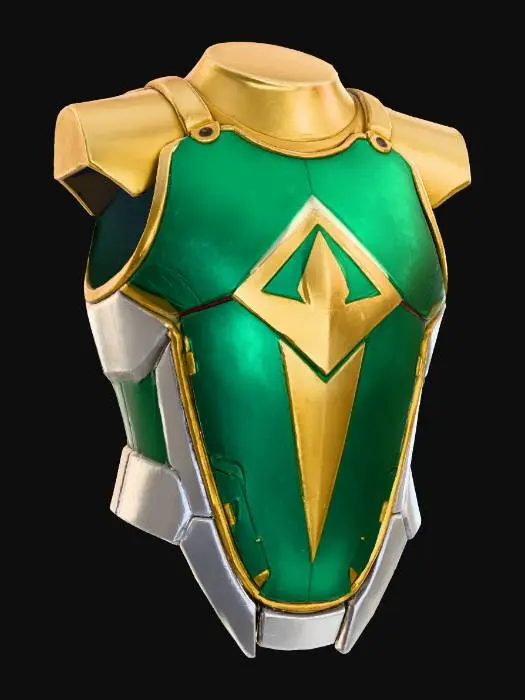 3D model for Emerald Valor Chestplate