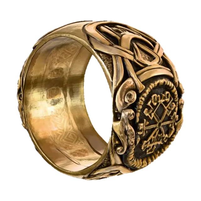 3D model for Viking Compass Ring
